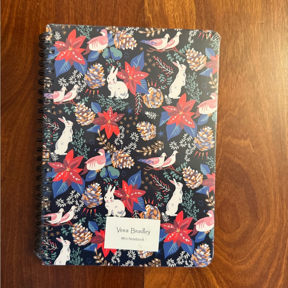 Vera Bradley Winter Forest Mini Notebook